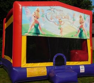 Tinkerbell Bounce House Slide Combo Tinkerbell Bounce House Slide Combo