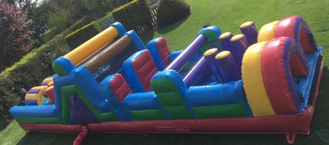 Mega Obstacle Course 40Ft Mega Obstacle Course 40Ft