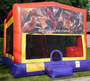Spiderman Bounce House Slide Combo Spiderman Bounce House Slide Combo