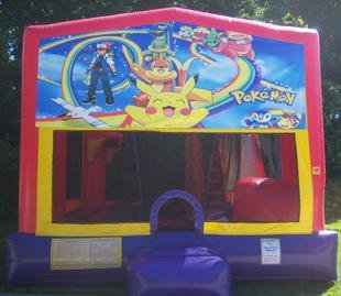 Pokemon Bounce House Slide Combo Pokemon Bounce House Slide Combo