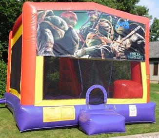 Ninja Turtle Movie Bounce House Slide Combo Ninja Turtle Movie Bounce House Slide Combo