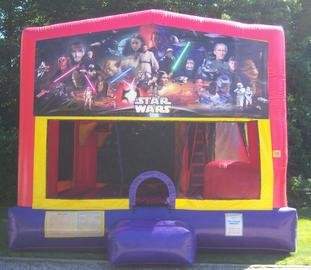 Star Wars Bounce House Slide Combo Star Wars Bounce House Slide Combo